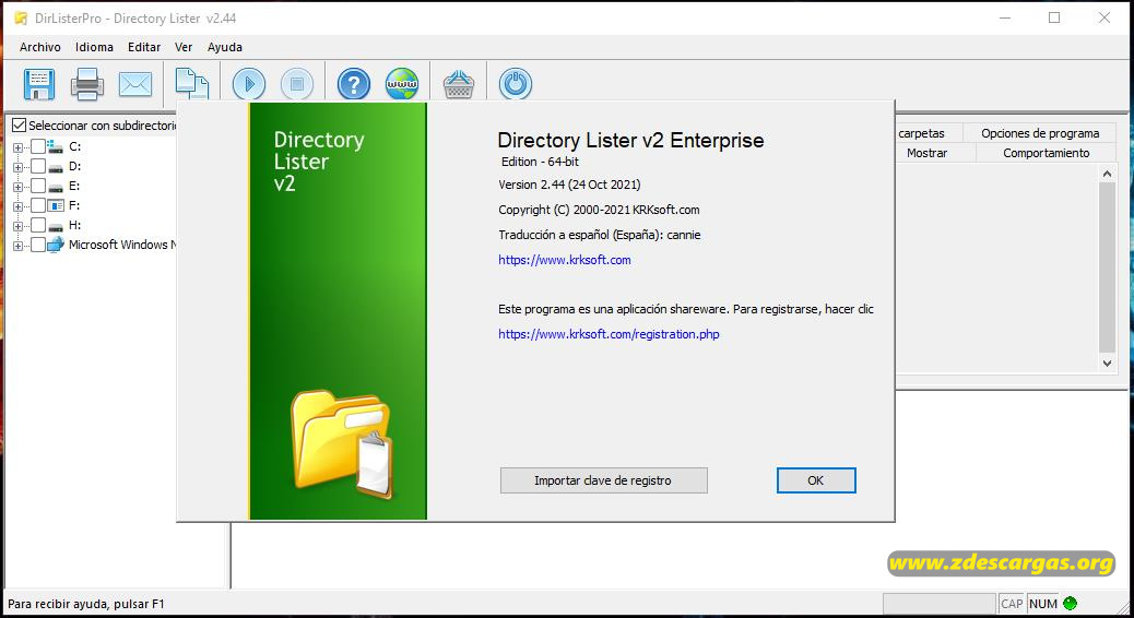 Directory Lister Pro 2021 Full Español Directory Lister Pro 2021 Full Español