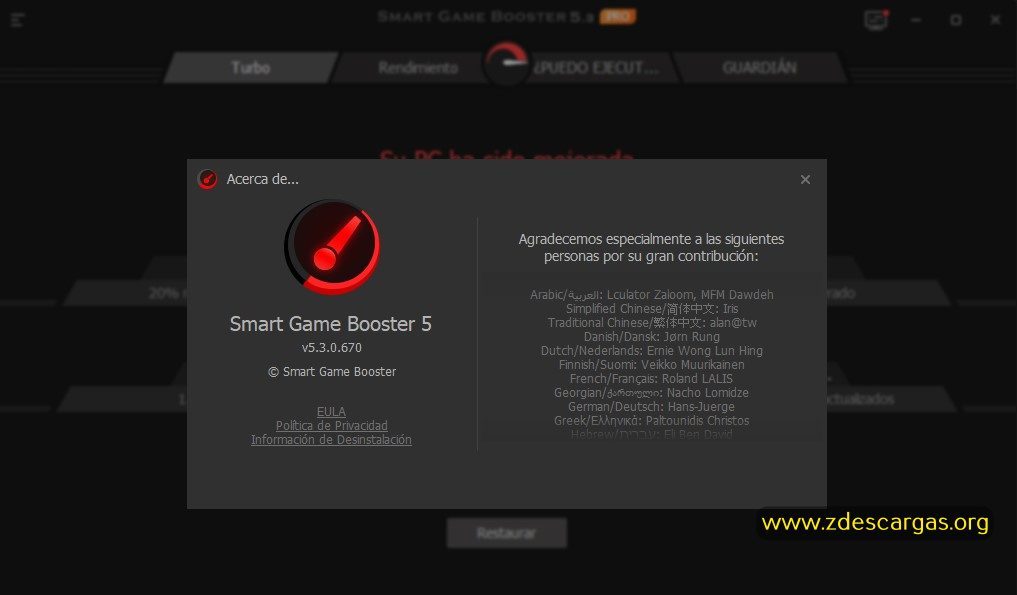 Smart Game Booster Pro Full Español Smart Game Booster Pro Full Español