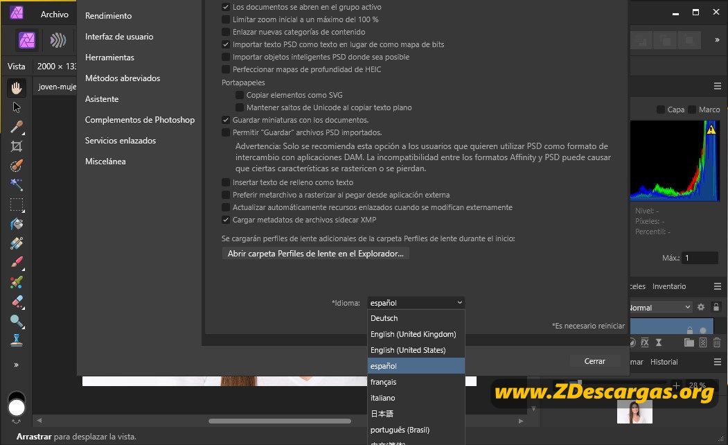Serif Affinity Photo Full Español 2024