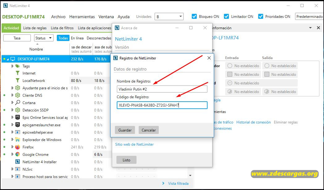 NetLimiter Pro Full Español