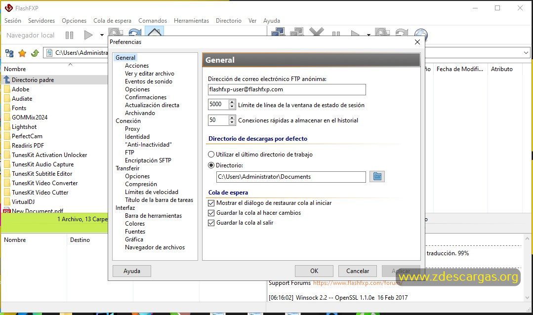 FlashFXP Full Español FlashFXP Full Español