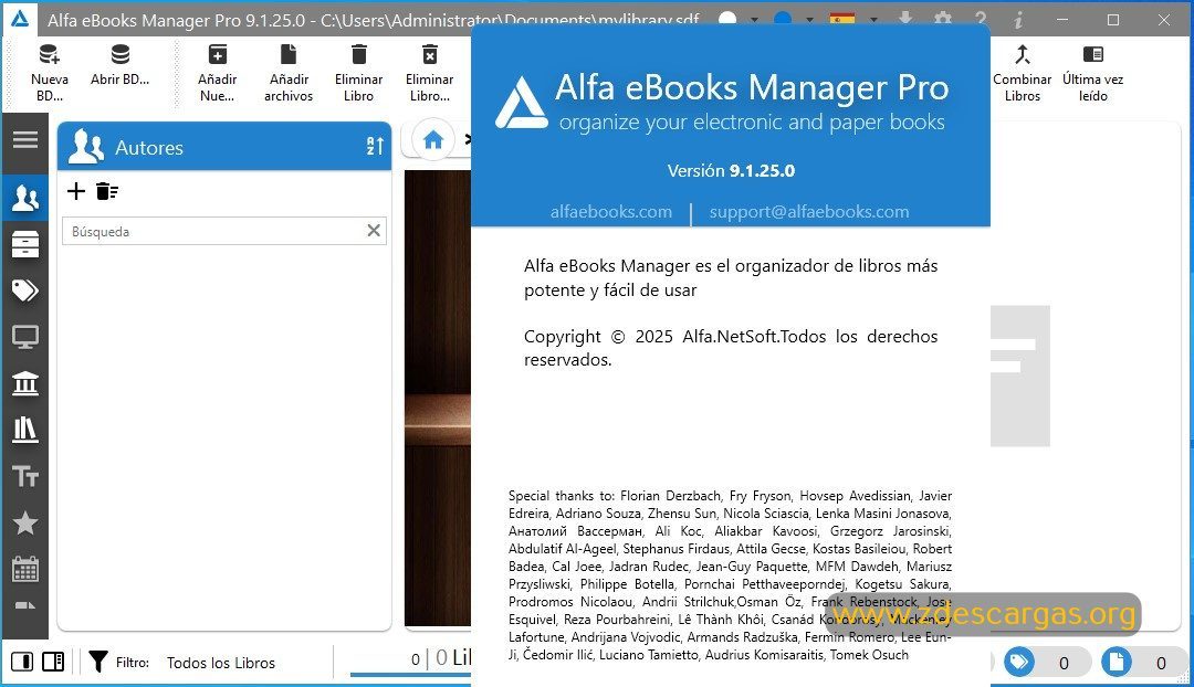 Alfa eBooks Manager Full Español Alfa eBooks Manager Full Español