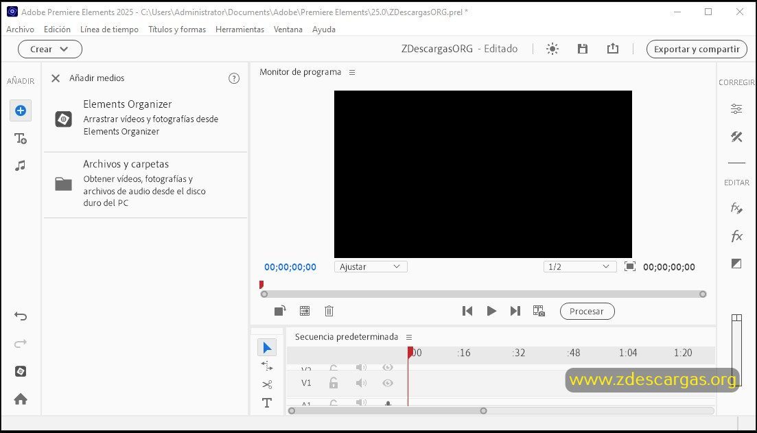 Adobe Premiere Elements 2026 Full Español