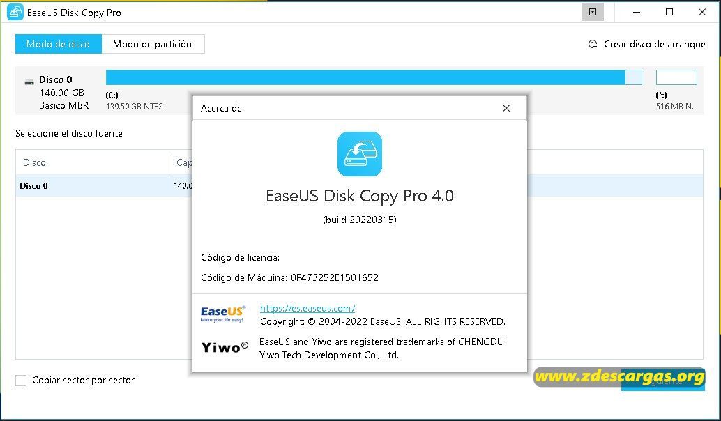 EaseUS Disk Copy Full Español EaseUS Disk Copy Full Español