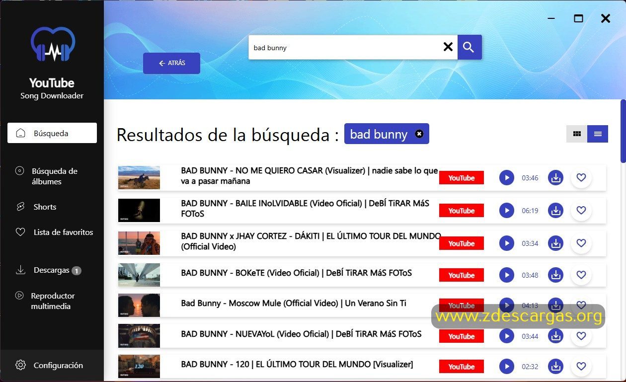 YouTube Song Downloader Full Español YouTube Song Downloader Full Español