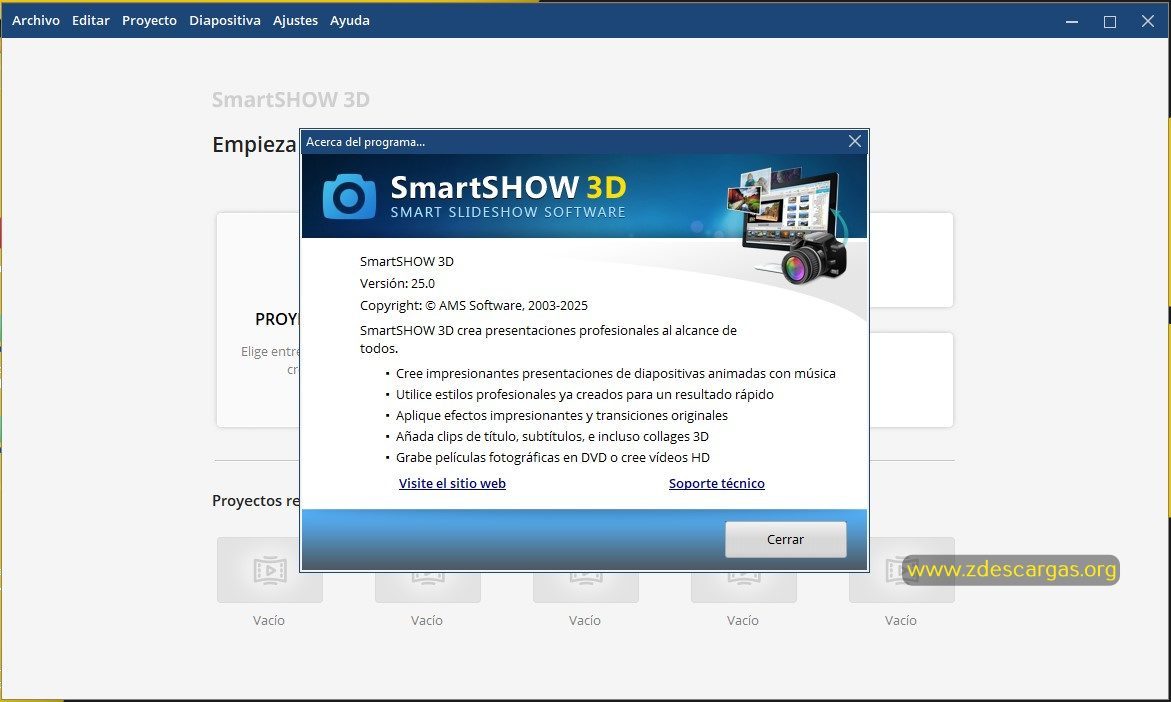 AMS SmartSHOW 3D Full Español
