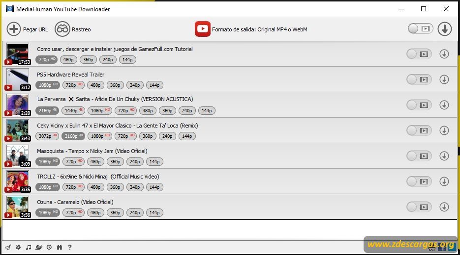 YouTube Downloader Full Español YouTube Downloader Full Español