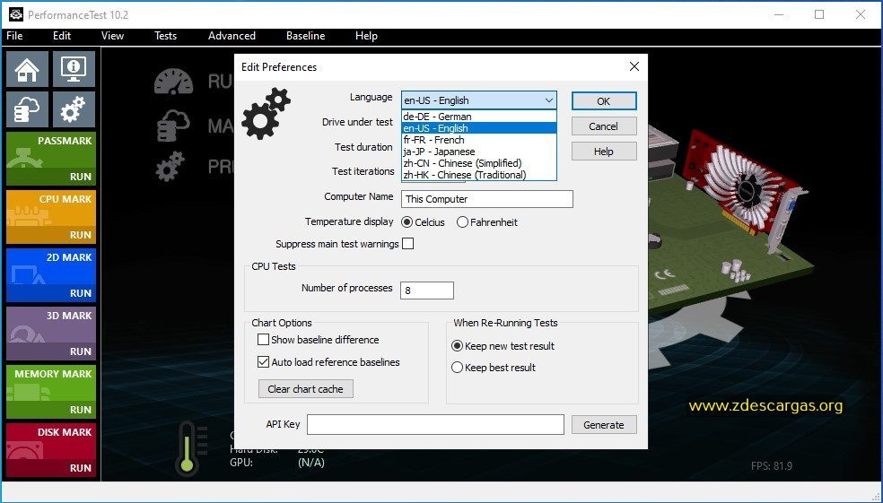 PassMark PerformanceTest Full Español PassMark PerformanceTest Full Español