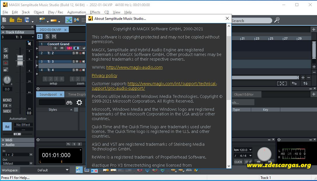 MAGIX Samplitude Music Studio Full Gratis MAGIX Samplitude Music Studio Full Gratis