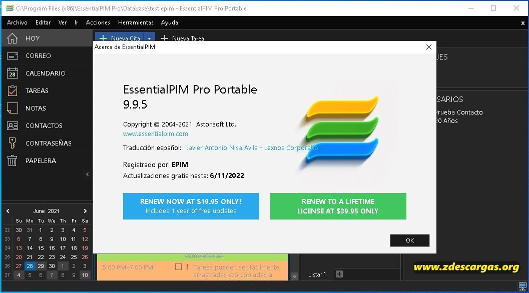 EssentialPIM Pro Full Español EssentialPIM Pro Full Español