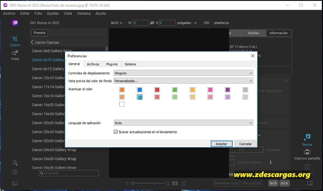 ON1 Resize AI Full Español ON1 Resize AI Full Español
