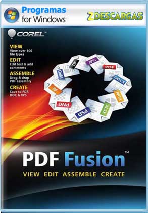 Corel PDF Fusion Full Descargar Corel PDF Fusion última versión 2019 español mega y google drive