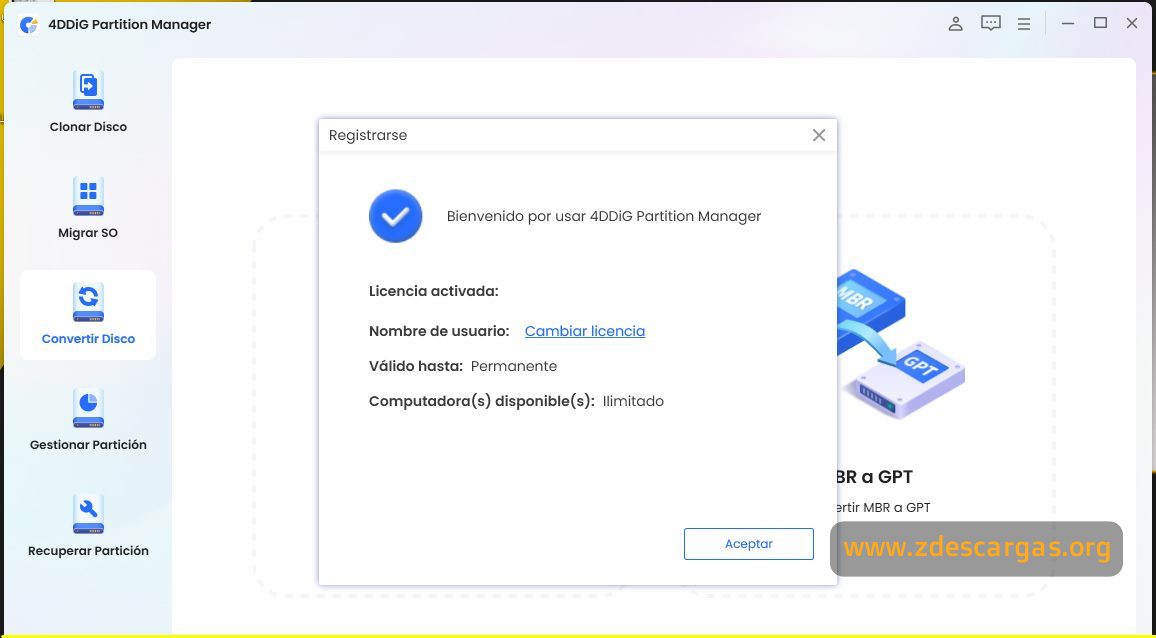 4DDiG Partition Manager Full Español 4DDiG Partition Manager Full Español