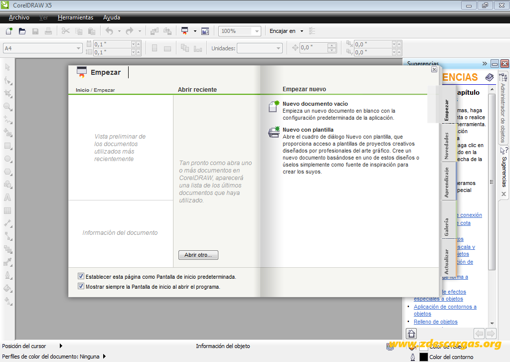 Corel Draw x5 Portable Español