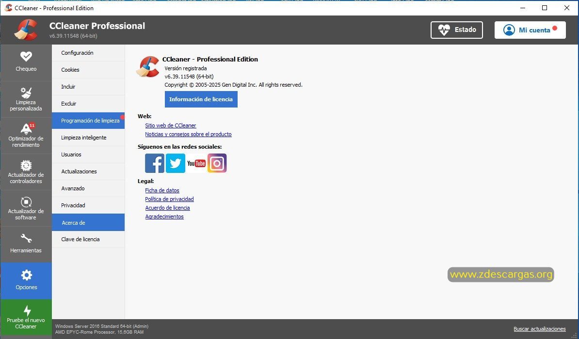CCleaner Full Español CCleaner Full Español