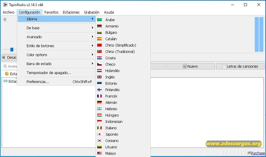 TapinRadio Pro Full Español TapinRadio Pro Full Español