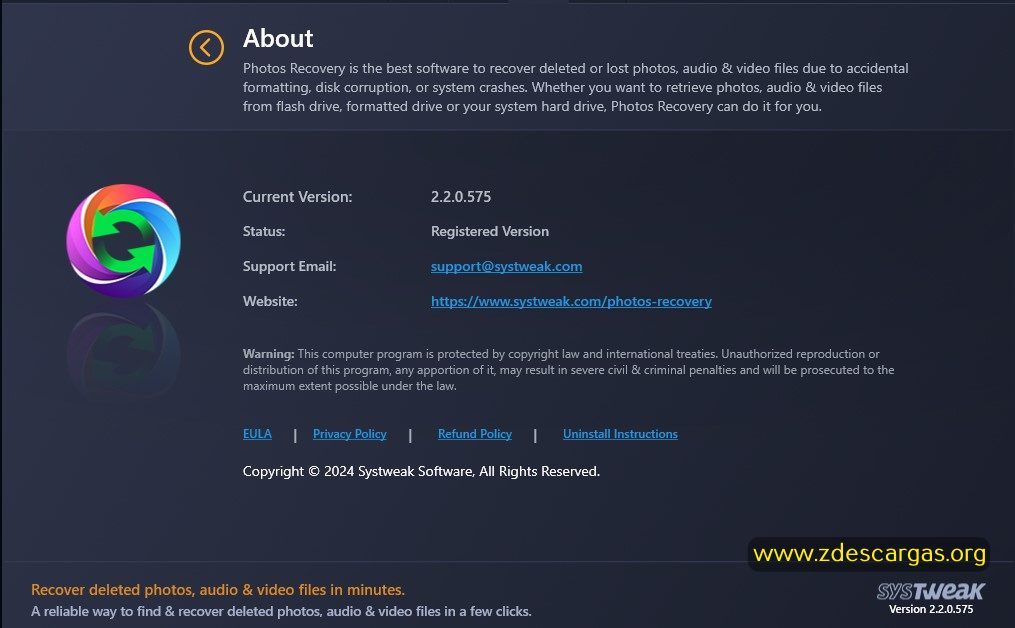 Systweak Photos Recovery Full 2024
