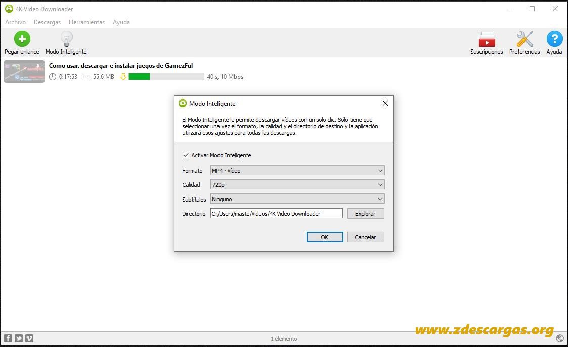 4K Video Downloader Full Español