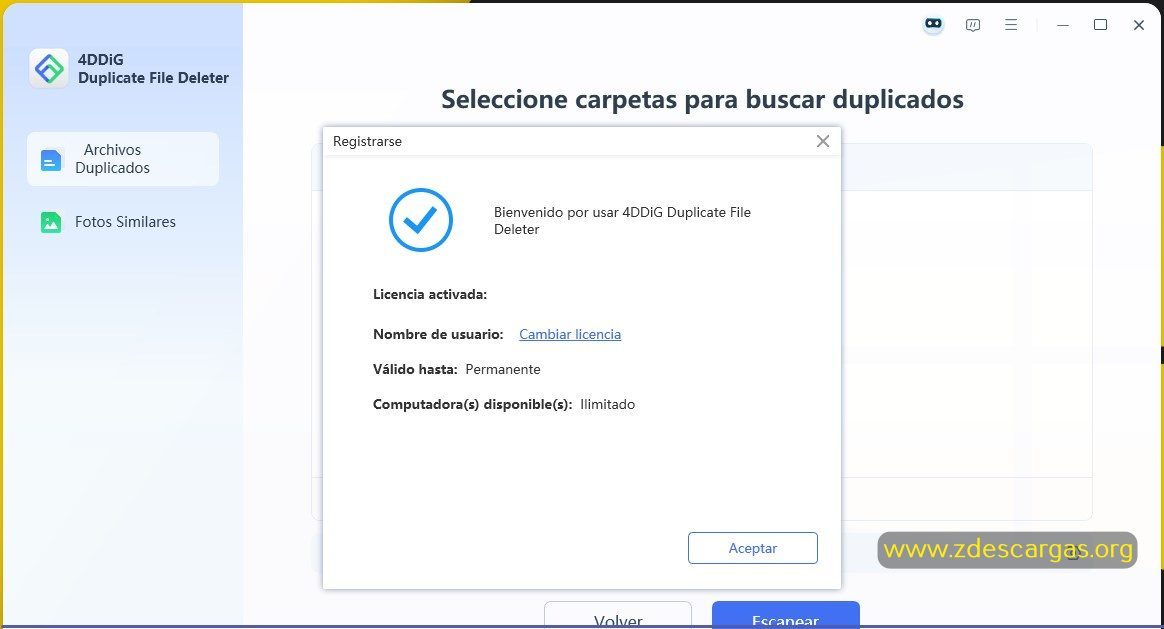 4DDiG Duplicate File Deleter Full Español