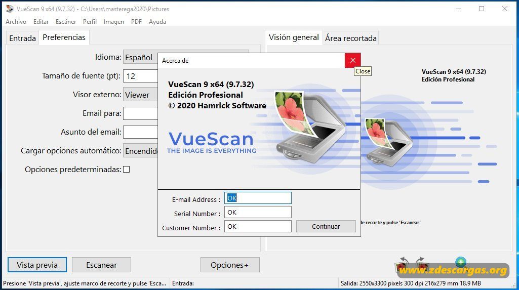 VueScan Pro full español VueScan Pro full español