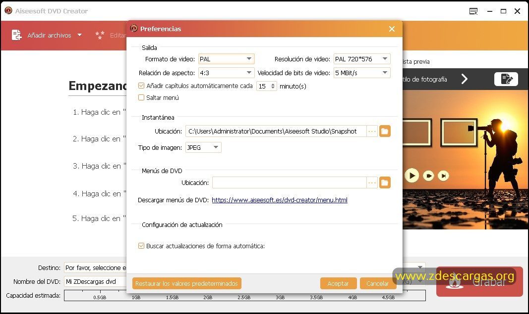 Aiseesoft DVD Creator Full Español