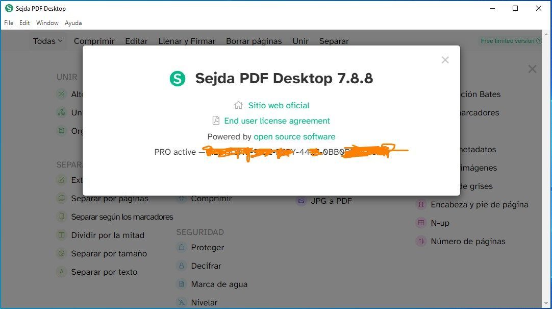 Sejda PDF Desktop Pro Full Español Sejda PDF Desktop Pro Full Español