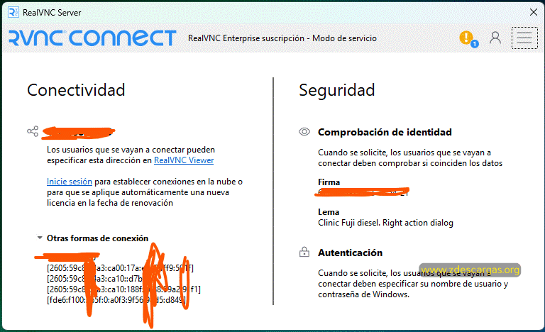 RealVNC VNC Server Enterprise Full Español