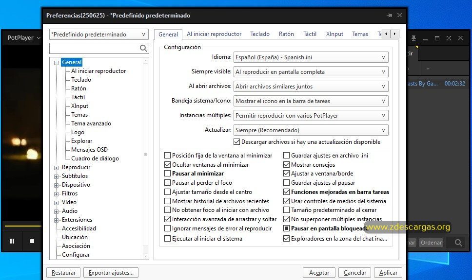 PotPlayer 2025 Full Español