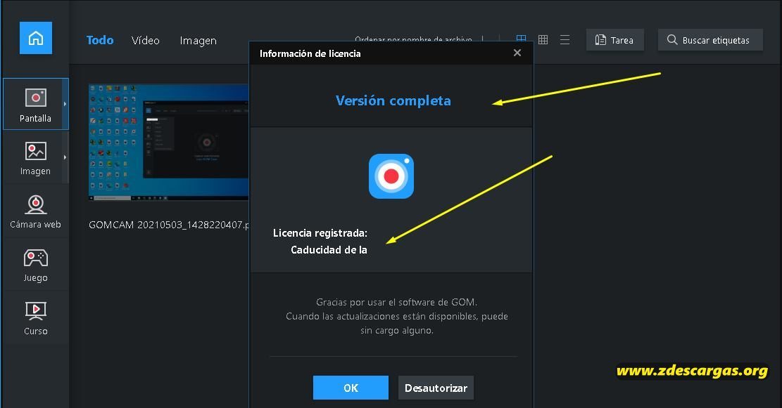 GOM Cam full Español GOM Cam full Español