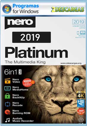Nero Platinum 2019 v20 [Full] Español [MEGA]