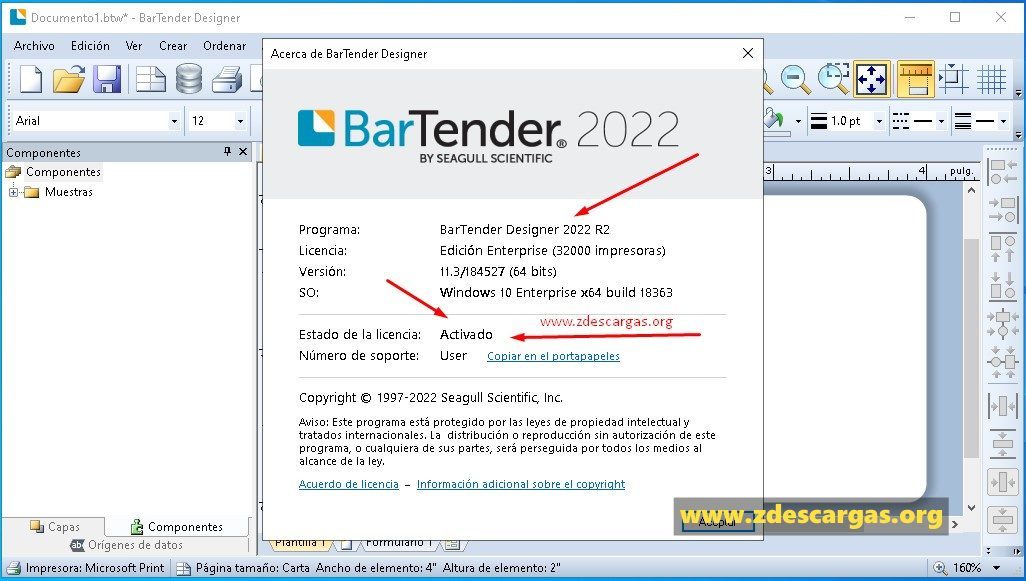 BarTender Enterprise Full Español BarTender Enterprise Full Español