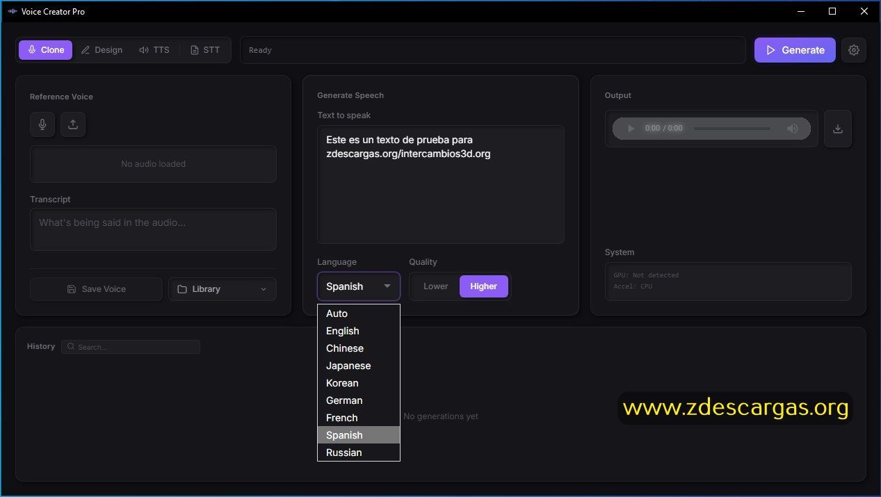 Voice Creator Pro Full Español