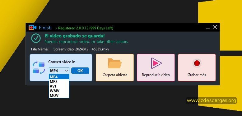 Fast Screen Recorder Full Español