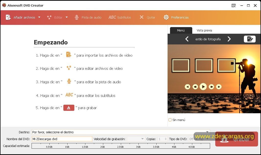 Aiseesoft DVD Creator Full Español