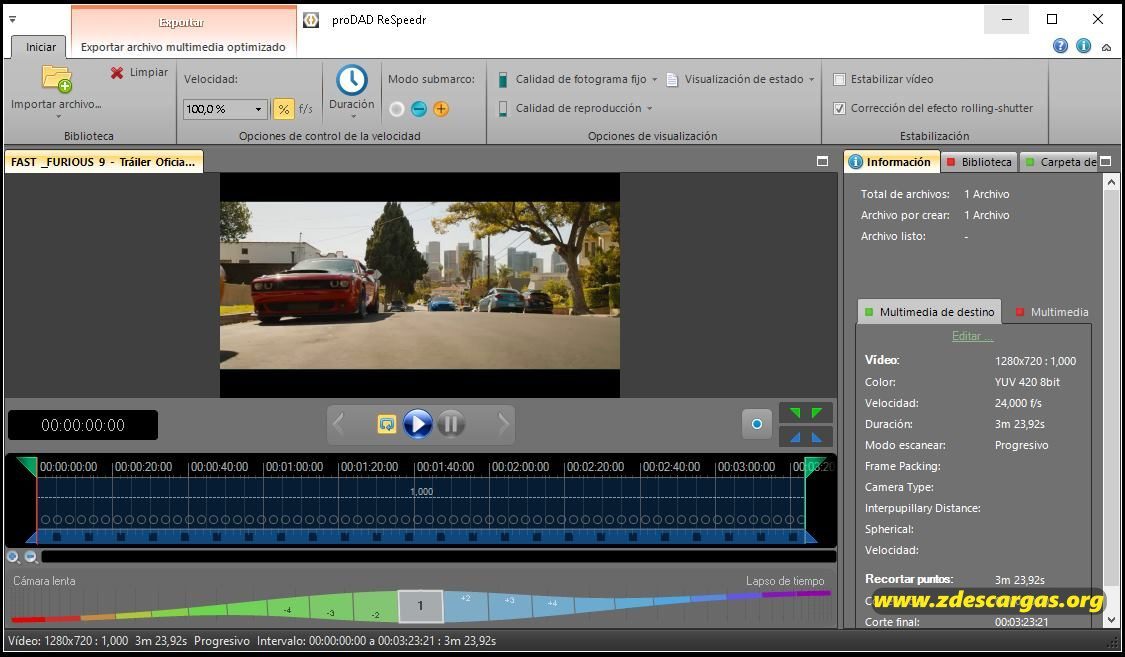 proDAD ReSpeedr 2021 Full Español proDAD ReSpeedr 2021 Full Español