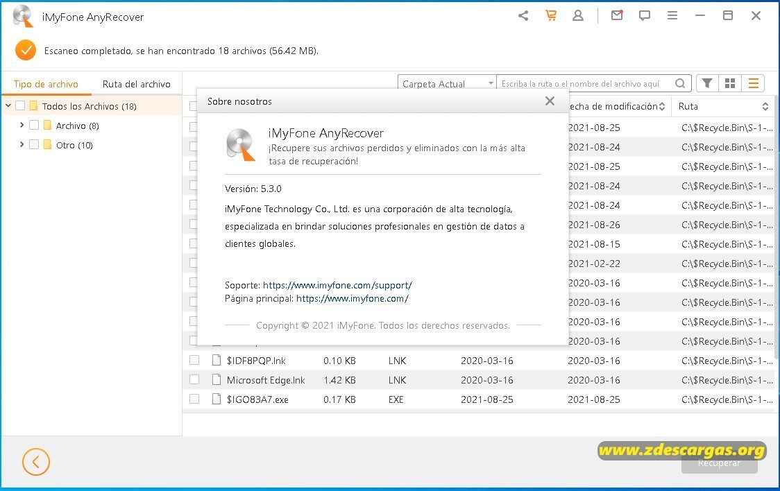 iMyFone AnyRecover Full Español iMyFone AnyRecover Full Español