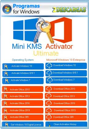 Descargar Mini KMS Activator Ultimate 2.0 full mega y google drive