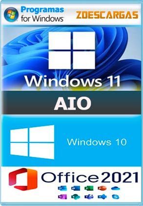 Descargar Windows 11 y 10 con office 2021 Full Español