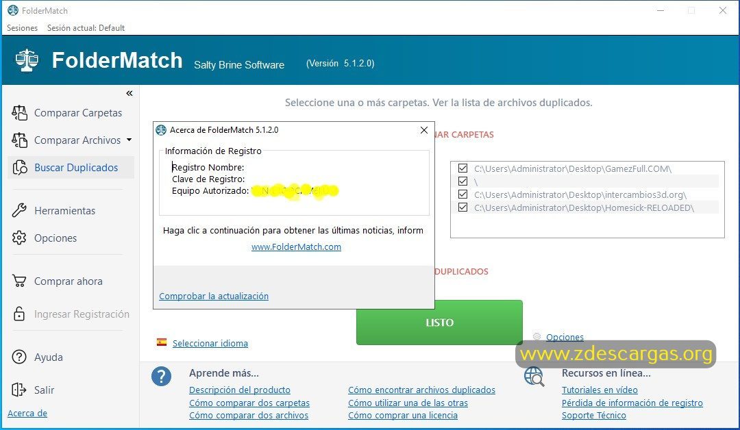 FolderMatch Full Español FolderMatch Full Español