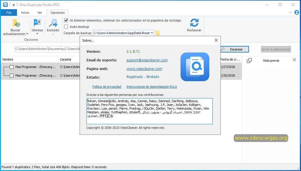 Wise Duplicate Finder Full Español Wise Duplicate Finder Full Español
