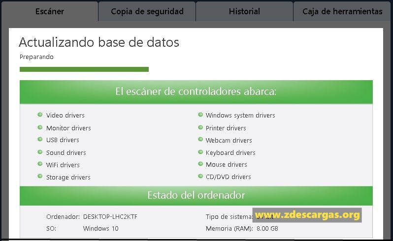 PCHelpSoft Driver Updater Full Español