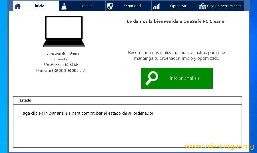 OneSafe PC Cleaner Pro Full Español OneSafe PC Cleaner Pro Full Español