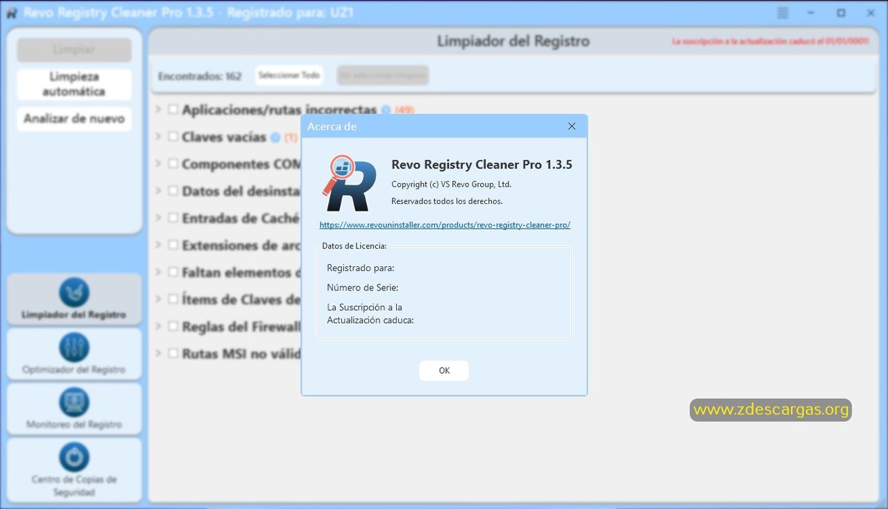 Revo Registry Cleaner Pro Full Español