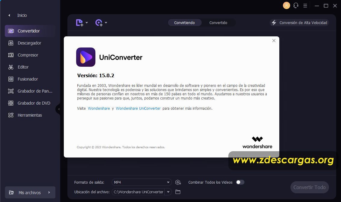 Wondershare UniConverter 2024 Full Español Wondershare UniConverter 2024 Full Español