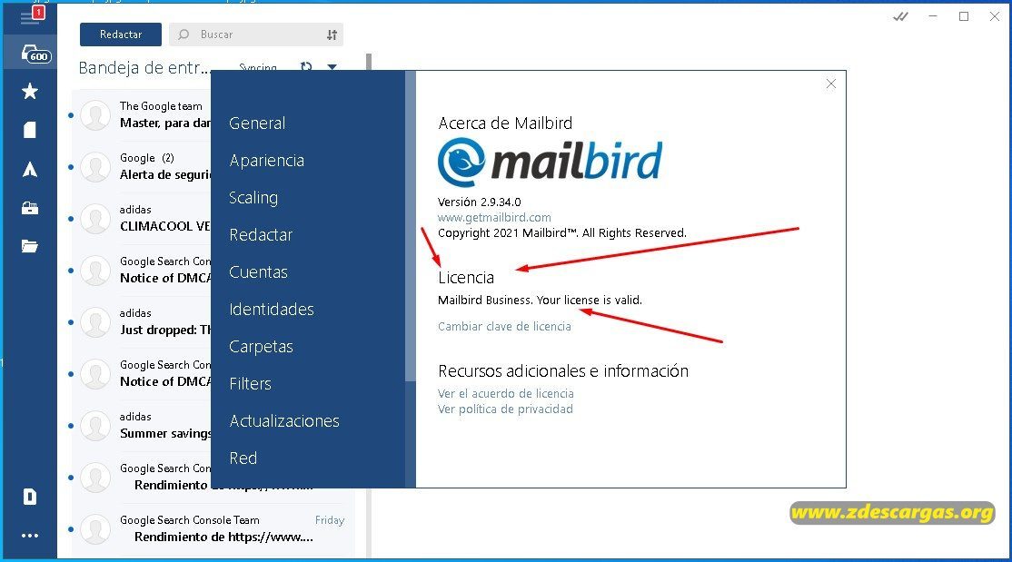 Mailbird PC Full Español Mailbird PC Full Español
