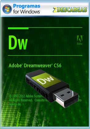 Adobe Dreamweaver CS6 Portable Full Español Descargar Adobe Dreamweaver CS6 portable español mega y google drive /