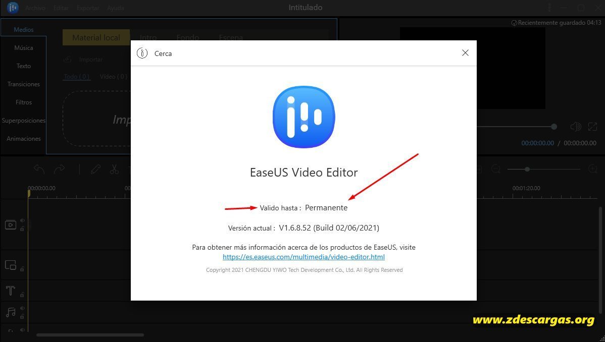 EaseUS Video Editor Full Español EaseUS Video Editor Full Español