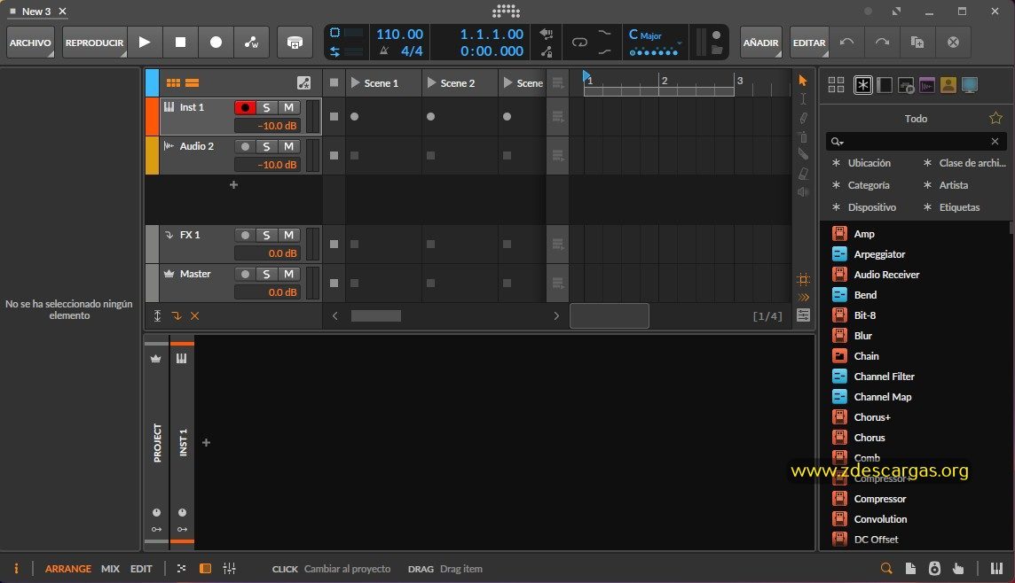 Bitwig Studio Full Español Bitwig Studio Full Español
