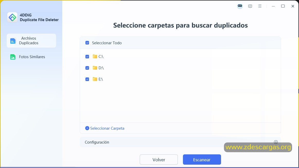 4DDiG Duplicate File Deleter Full Español