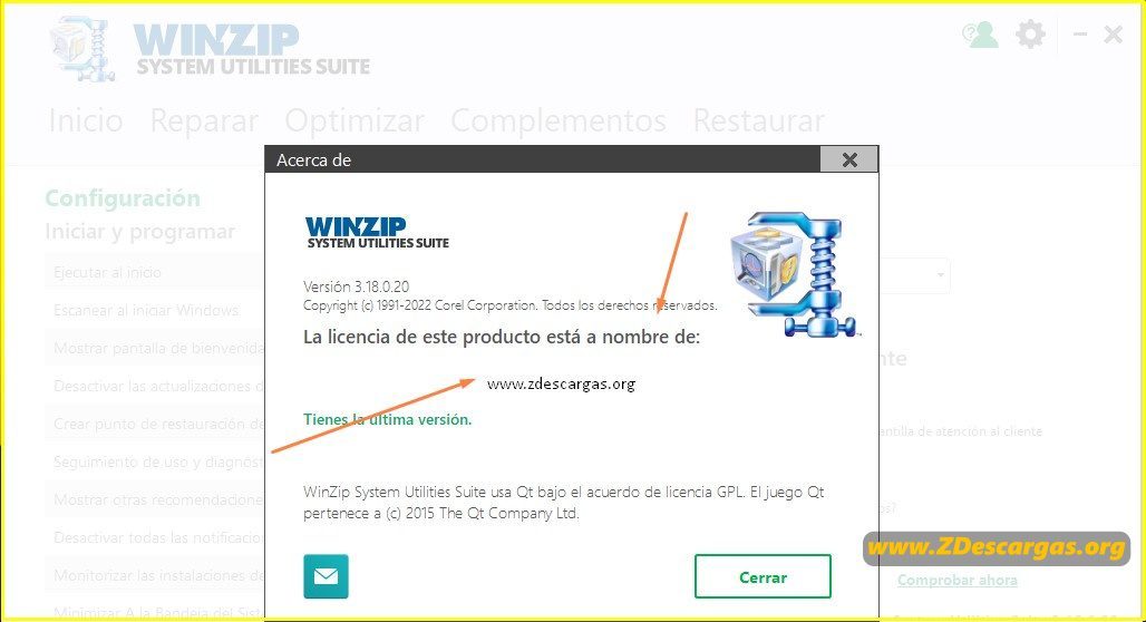 WinZip System Utilities Suite Full Español WinZip System Utilities Suite Full Español